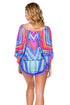 Luli Fama Star Girl Cabana V-Neck Dress